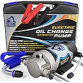 Harpy Eagle Electric Oil Change Extractor Pump 12/24V 100W, Oil Сhange Fluid Extractor Suction Transfer Pump Portable for Automotive, Cars, Boats, Motorcycle,Trucks with Storage Case/Patent Pending