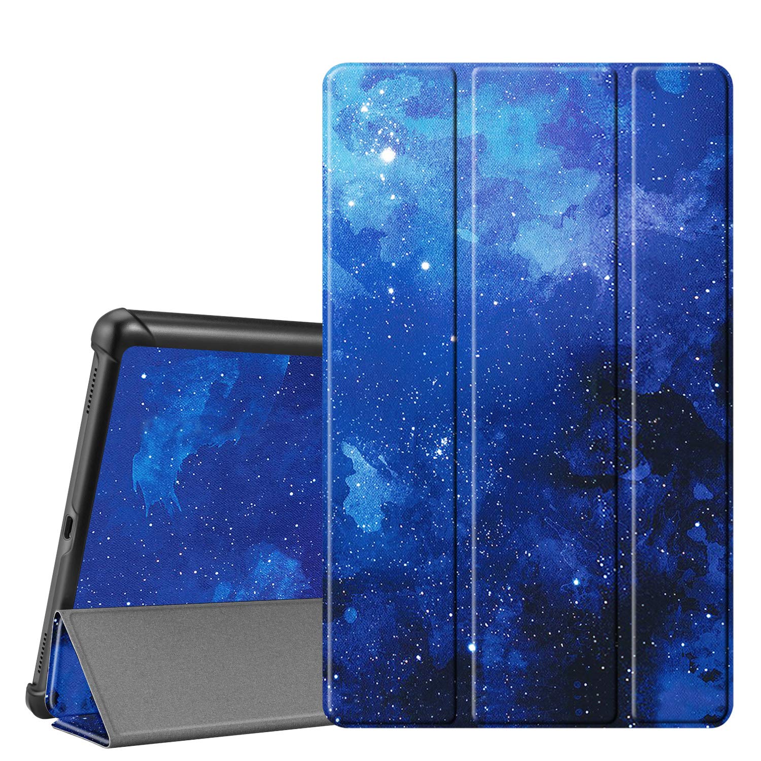 FINTIE SlimShell Case for Samsung Galaxy Tab A 10.1 2019 Model SM-T510/SM-T515, Super Thin Lightweight Stand Cover for Samsung Galaxy Tab A 10.1 Inch Tablet 2019 Release, Starry Sky