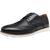 Vostey Men's Dress Shoes Leather Casual Dress Shoes for Men Leather Business Oxford Shoes for Men