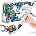 MYNT3D Professional Printing 3D Pen with OLED Display & 3D Pen Mat Kit, DesignPad + FreePad,Black