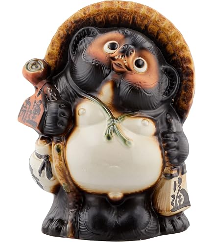 Amazon.com: Marui Pottery MR-A098-06 Shigaraki Pottery Figurine