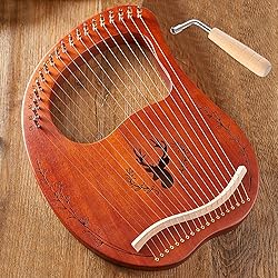 XLIUAX Lyre Tuning Wrench, 4mm/0.15in Lever Harp