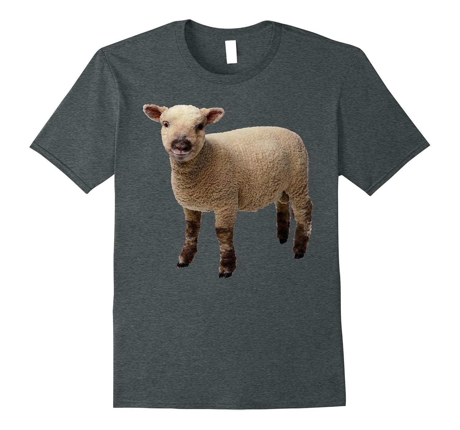 Baby Sheep T-Shirt Cute Baby Lamb T-Shirt-Rose