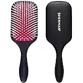 Denman Detangling & Styling Paddle Brush – Wet or Dry Hair Detangler & Styler for Curly, Coily, Straight, Thick & Long Hair – Ideal for Women & Men