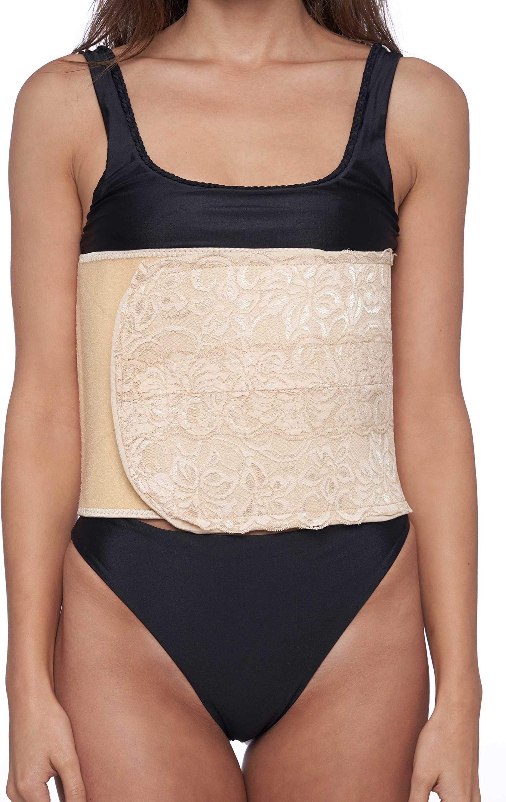 Tauts Post Pregnancy Belly Wrap (Lace)