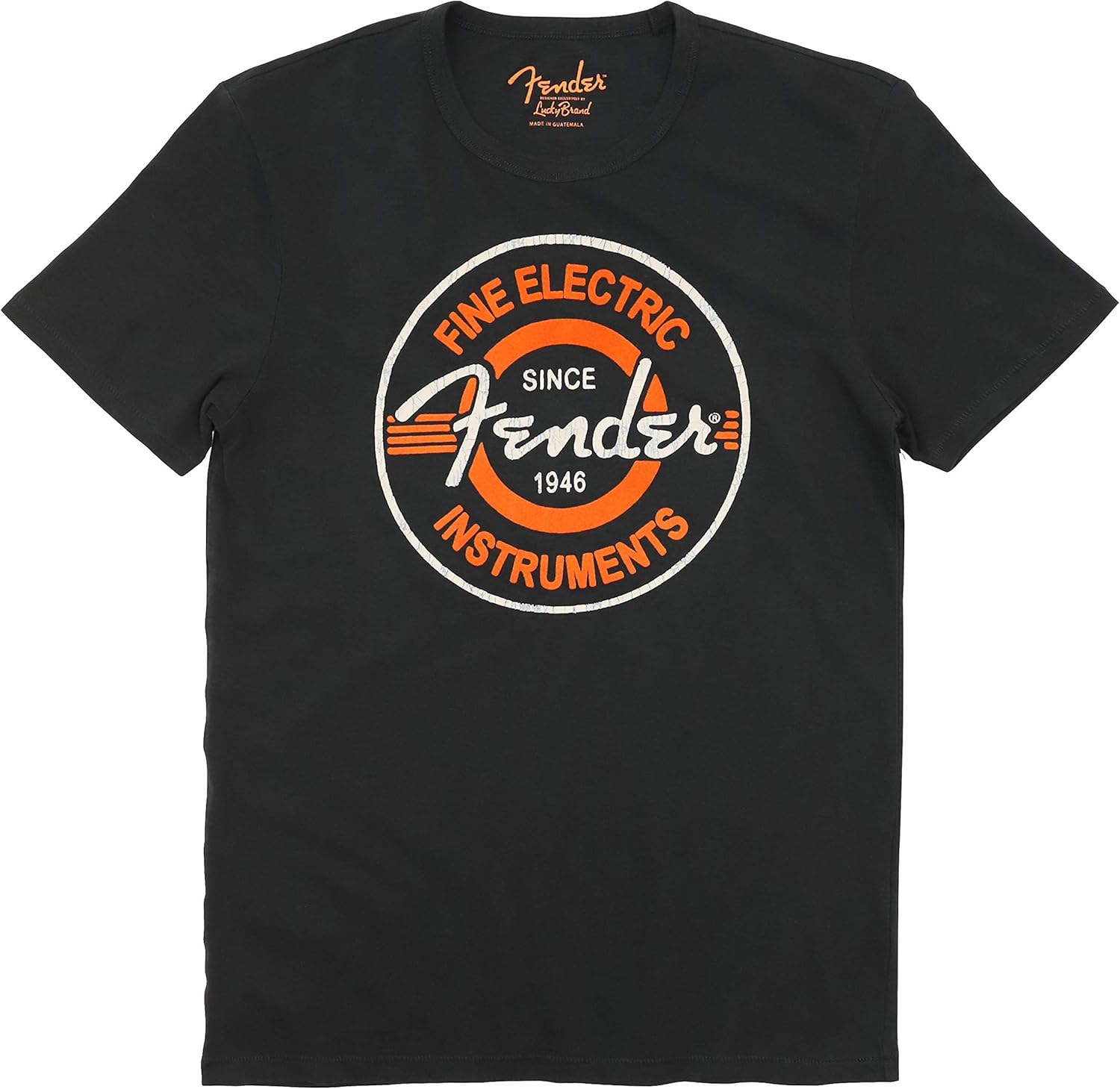 Lucky Brand Men's Fender Electric Guitar Tee Amazon.ca Clothing