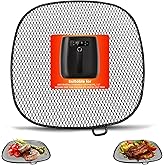 Air Fryer Accessories for Philips, 7.2” Square Drip Pan for Philips HD9741 3QT Tray Rack Compatible with HD9641 HD9721, HD9730, Dishwasher Safe