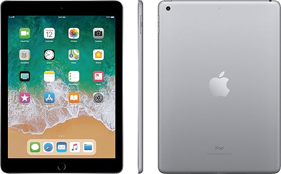 Amazon Com Apple Ipad 5th Generation Wi Fi 128gb Space Gray Renewed Computers Accessories