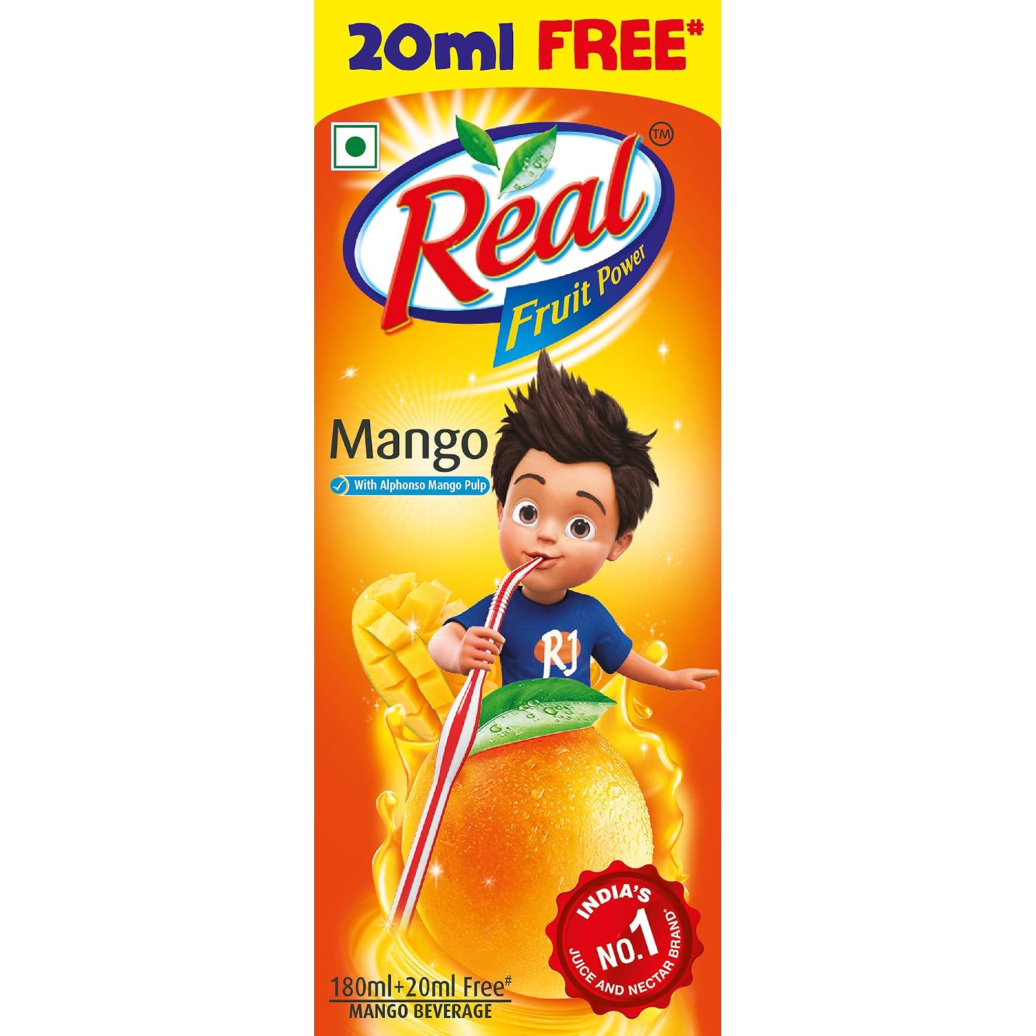 Dabur real Juice mango 200m (8901207004360)