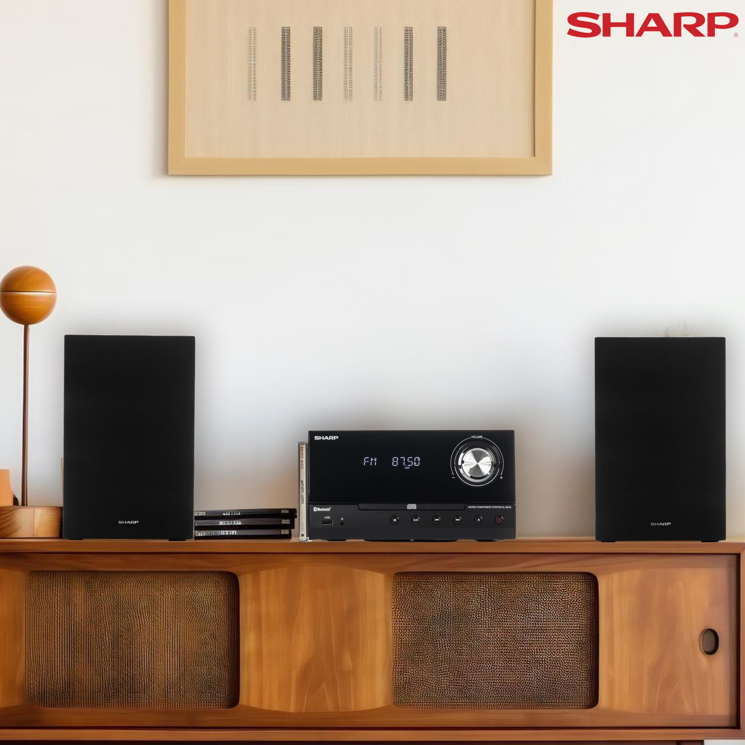 Modul Audio Sharp Sharp XL-B530 Micro componente 200 W potencia máxima inalámbrica ...