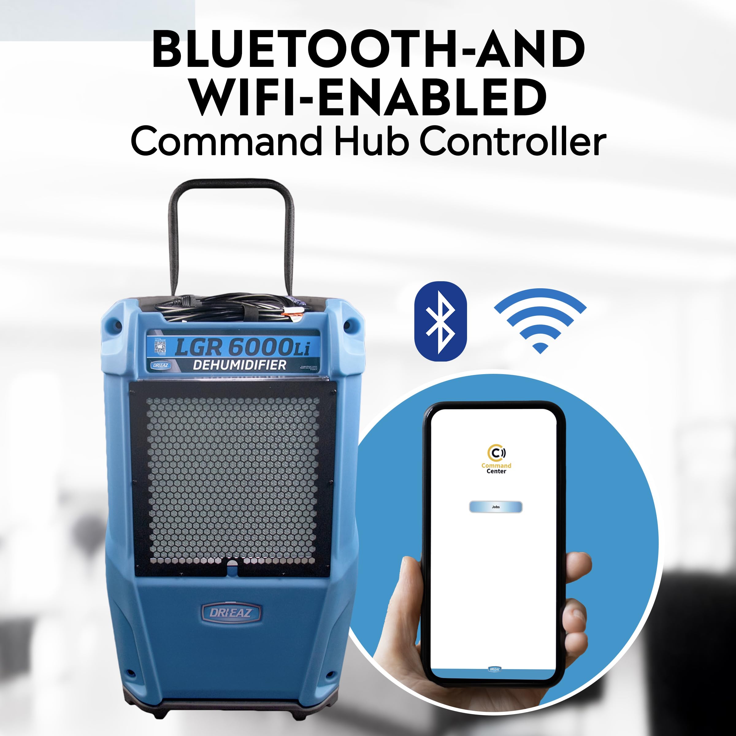 Dri-Eaz LGR 6000Li Commercial Dehumidifier with Pump, Portable Industrial Dehumidifier (F600)