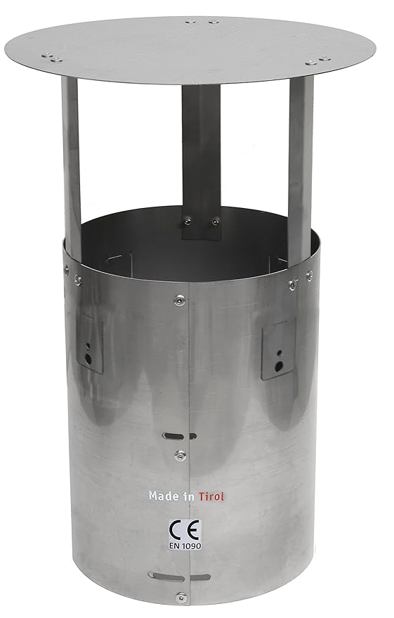 Chimenea techo para chimenea (Diámetro de 250 mm: Amazon.es: Bricolaje