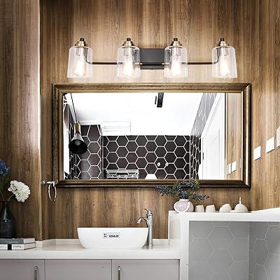 Buy Solfart Vintage Vanity Lights Wall Lighting Bath Bathroom Light Fixtures Over Mirror 4 Lights Exclude Bulb Online In Nigeria B07vw95wbn