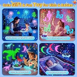 One Fire Night Light for Kids Gifts, 6 Films+78