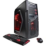 CyberpowerPC Gamer Ultra GUA3400A Gaming Desktop - AMD FX-6300 Six Core 3.5GHz, 8GB DDR3 RAM, 1TB HDD, 24X DVD, AMD R7 250 2GB, Windows 10 Home