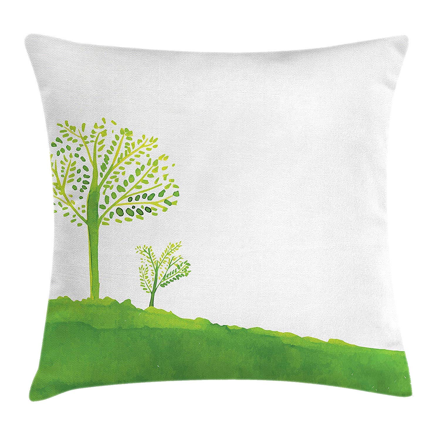 Amazon Com Goeume Apple Green Throw Pillow Cushion Cover