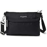Baggallini womens Securtex Anti-theft Memento Crossbody Bag