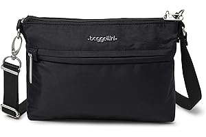 Baggallini Securtex Anti-Theft Memento Crossbody Bag
