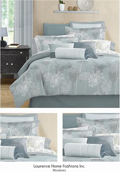 Meadows King Comforter Set By Lawrence Home Fashions Amazon Ca