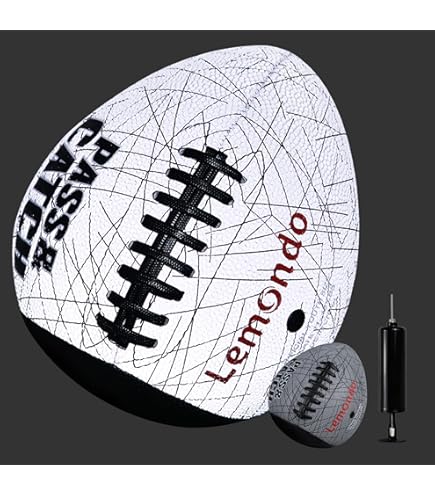PassCatch Football Trainer Lemondo PassCatch Youth Football Training Ball – Rebounding Half Ball For Solo Passing & Catching Practice, Ages 5-14 (Blue/Orange) Passing Practice Ball - View #4