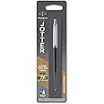 Parker Jotter Bond Street Black CT Ballpoint Pen, Blister pack