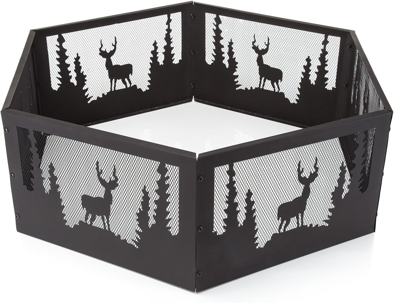 36" Campfire Portable Fire Ring Ideal for Camping Amazon.co.uk