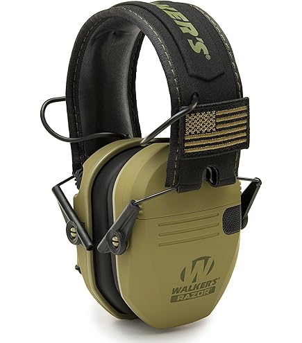 Walker's Firemax Rechargeable Electronic Ear Muffs with