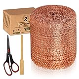 Raytrends Copper Mesh Rodent Control Kit, 5 Inch x