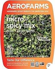 AeroFarms, Microgreens Spicy Mix Arugala Mustard Conventional, 2 Ounce