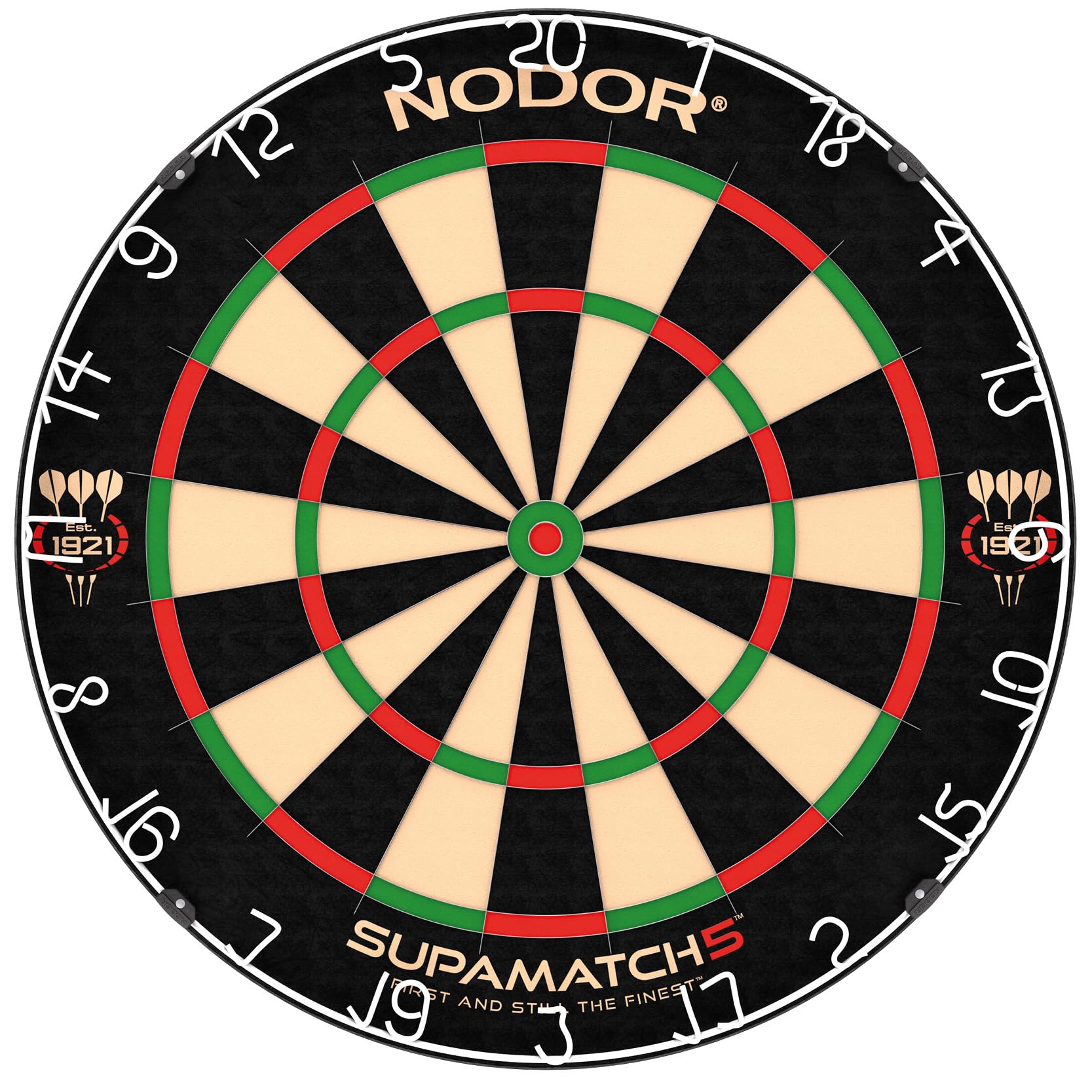 Nodor Supamatch 5 Professional Bristle Dartboard