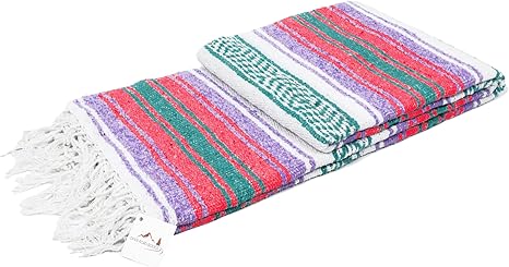 Amazon.com: Manta mexicana de Open Road Goods, colores ...