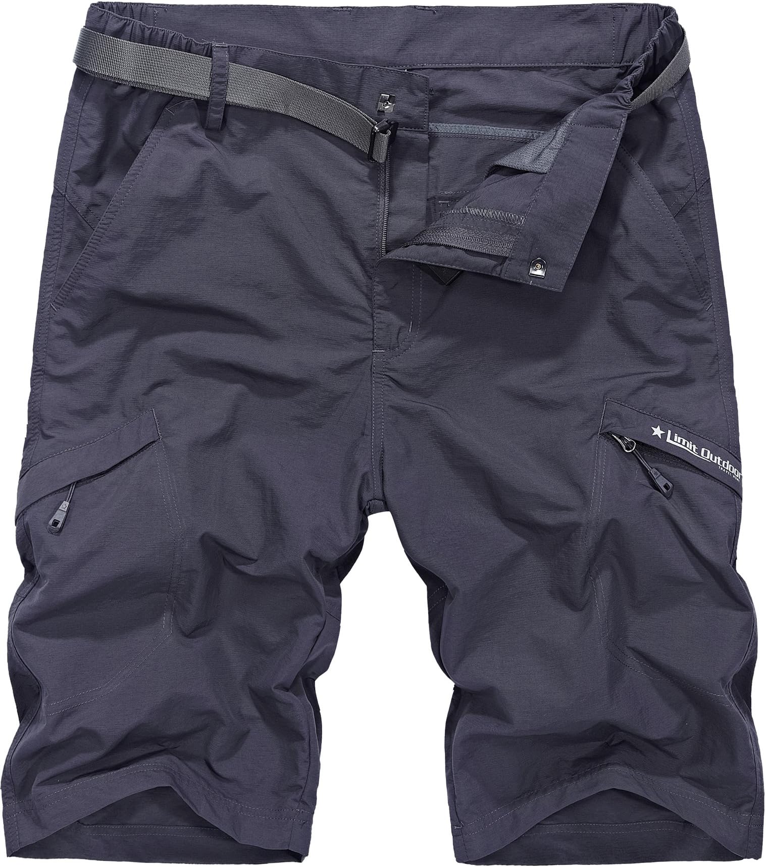 Vcansion Men's Outdoor Lightweight Hiking Shorts Quick Dry Shorts Sports Casual Shorts