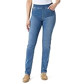 Gloria Vanderbilt Womens Amanda Pull on High Rise Jean Standard