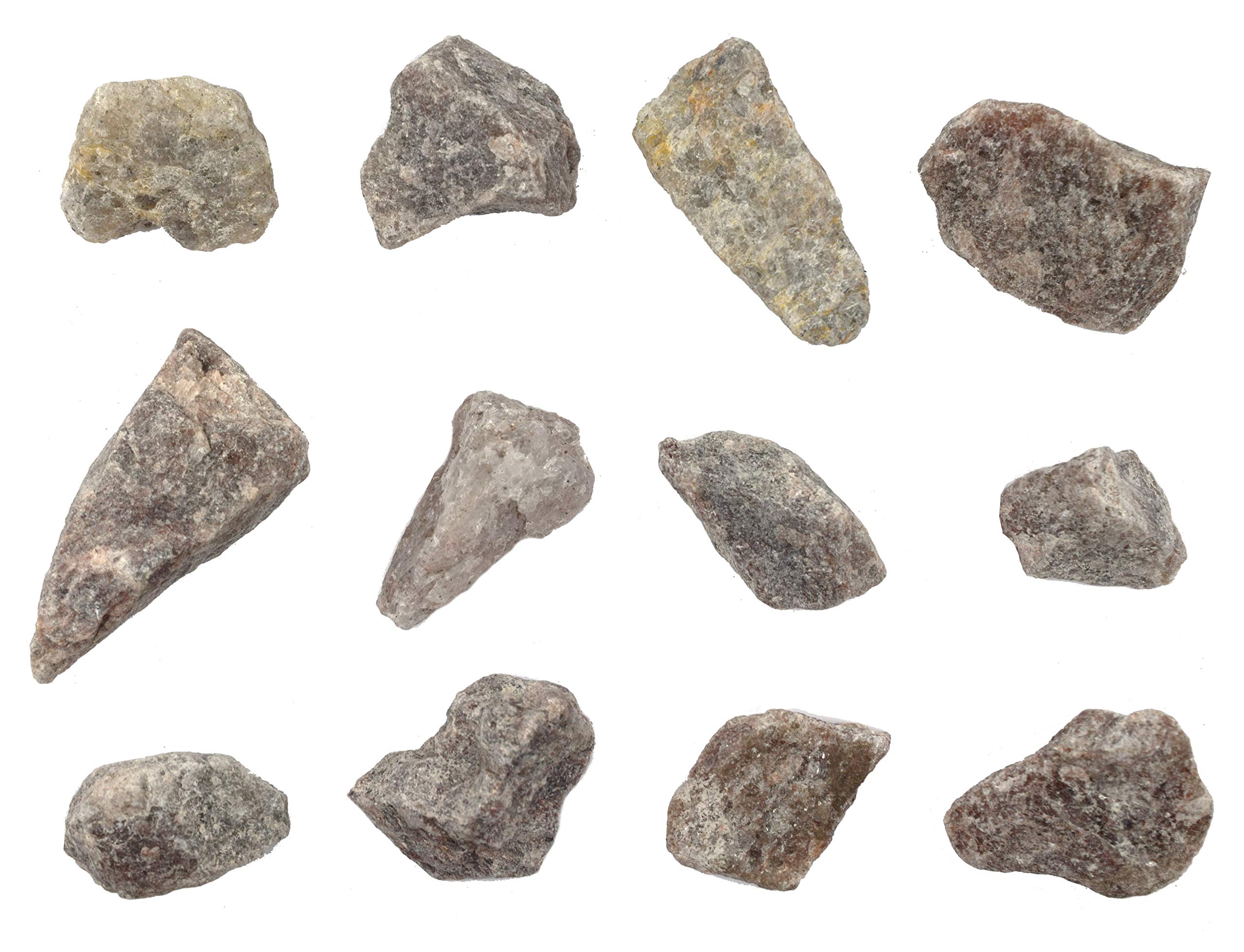 12PK Raw Quartzite, Metamorphic Rock Specimens