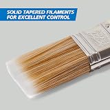 Harris Trade Fine Tip Brush 1.5 inch Smooth Finish Paint Pickup Control All view 5