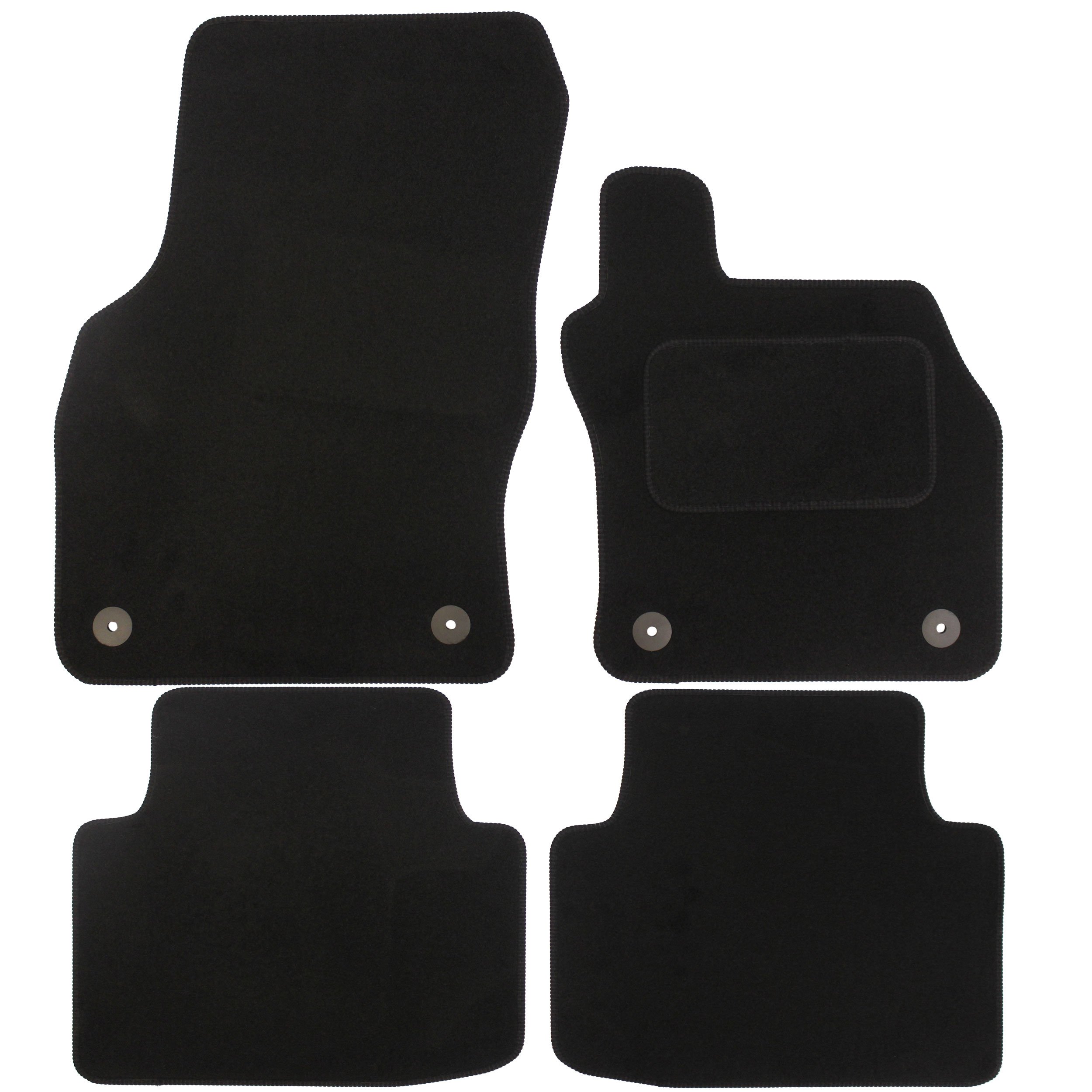 Fully Tailored Carpet Car Mat, Set of 4