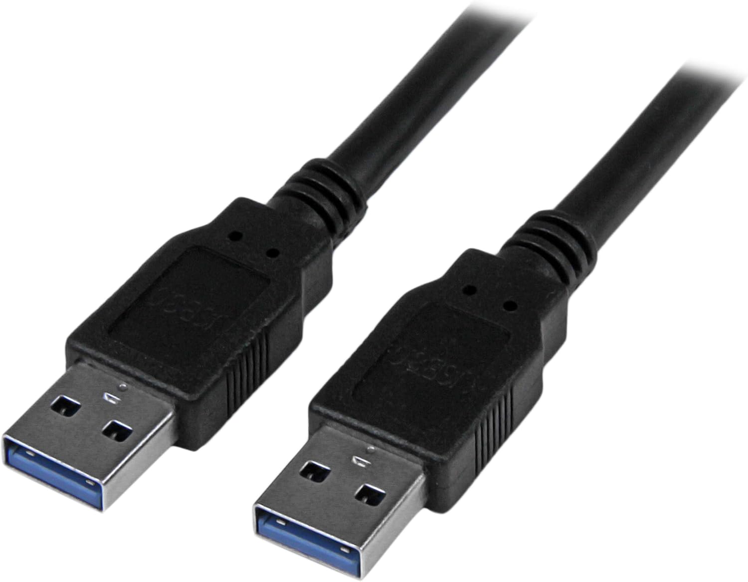 StarTech.com 3m 10 ft USB 3.0 Cable - A to A - M/M - Long USB 3.0 Cable - USB 3.1 Gen 1 (5 Gbps) (USB3SAA3MBK), Black