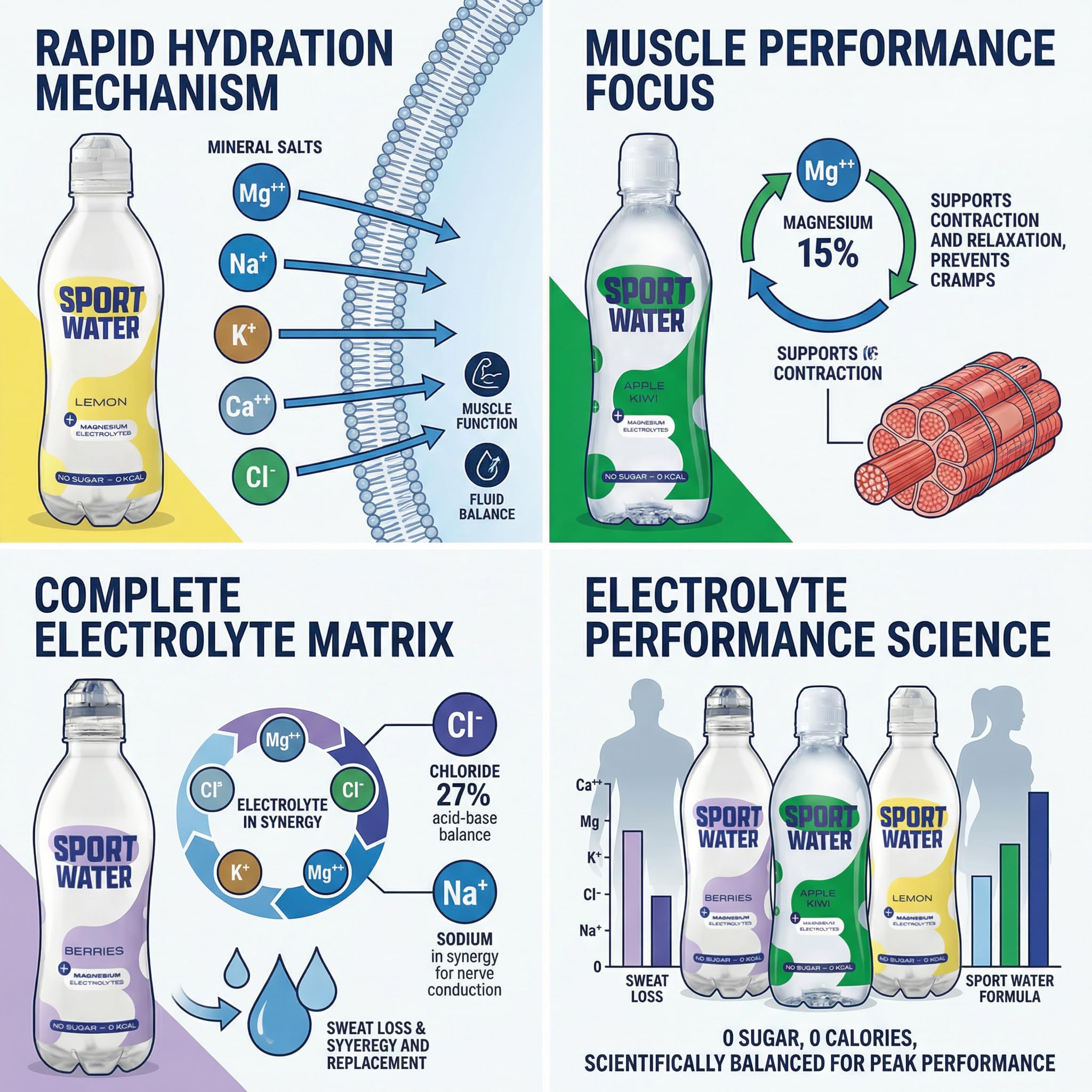 Sportwater Apfel Kiwi 12x50cl inkl 3€ EW-Pfand - Entdecke das Sportwater Apple Kiwi – eine vibrant-fruchtige Abkühlung, die viel mehr als nur Durstlöscher ist. 7
