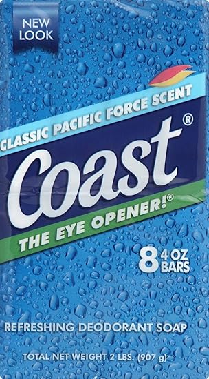 Coast Refreshing Deodorant Soap Bar 