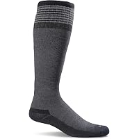 Sockwell Calze a compressione graduata da donna con motivo floreale, Naturale, Medium-Large