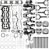 G4KJ 2.4L Engine Overhaul Rebuild Kit for Kia Optima for Hyundai Sonata 2011-2020, for Kia Sorento Sportage, for Hyundai Tucson Santa Fe Includes Crankshaft &amp; Connecting Rods 23510-2G500 23111-2G200