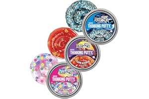 Matty's Toy Stop Crazy Aaron's Putty Mini Tins Bounce Bot, Skate Away & Take-A-Taco Gift Set Bundle - 3 Pack (13.3g Each)