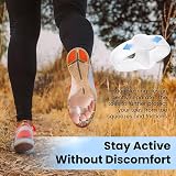 Fantasyon 8Pack Bunion Corrector Toe Straighteners Nylon+Gel 4Pairs view 6