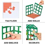 MGAs Miniverse Make It Mini Spaces Greenhouse Building Set view 2