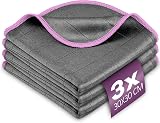 Airlab 3X Magic Glass Cleaning Cloth 400 GSM 30x30cm Lint Free Microfiber view 1
