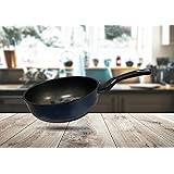 DBM IMPORTS Nonstick 3D Diamond Coating Wok Cookware 9''(22cm) Made in Korea