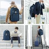 KASIBON USB Charging Anti Theft Laptop Backpack 15.6 inch Water Resistant view 7