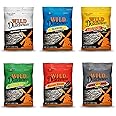 Wild Dutchman Roasted Sunflower Seeds in a Resealable Bag for Ultimate Freshness and an Easy Pour, 6 Flavor Variety Snack Pack, 5.5 oz (Pack of 6)