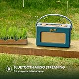 Roberts Revival Uno BT FM DAB DAB+ Digital Radio with Bluetooth Teal view 6