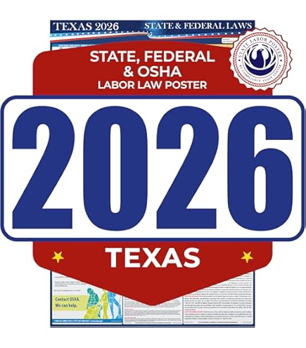 Amazon.com: 2026 Georgia State and Federal Labor Law Poster - OSHA